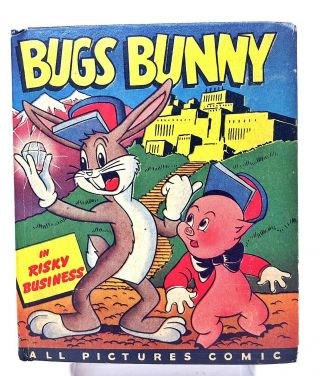 1948 Bugs Bunny In Risky Business 1440 Big/better Little Book All Picture Comics