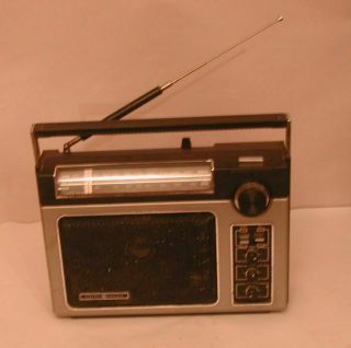 Vintage Ge General Electric Superadio Ii 7 - 2880a Am Fm Long Range Radio 2
