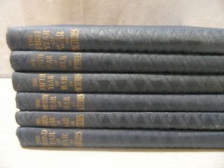 The War In Pictures - World War Two Six Volume Set (odhams Press Limited)