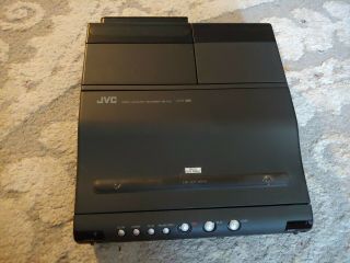 Jvc Hr - P1u Laptop Hi - Fi Vhs Video Cassette Recorder Portable 3 " Screen