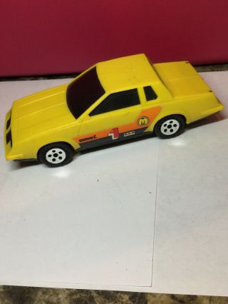 Vintage Buddy L Plastic 1 Yellow Toy Car 6 1/4” Length