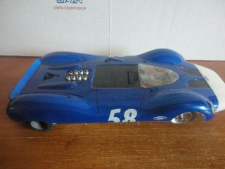 Vintage Pro Paint Body,  Champion 1/24 Indy Flex Chassis Falcon Motor