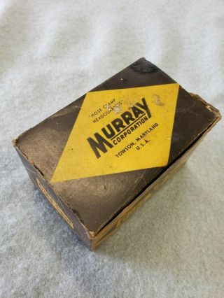Vintage (9) NOS Murray Gold Seal Hose Clamps box Chevrolet Ford Mopar 2