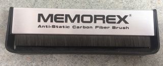 Vintage Memorex Anti Static Micro Carbon Fiber Vinyl Record Lp Cleaning Brush