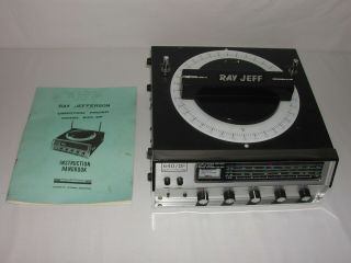 Vintage Ray Jefferson 640 Df Radio Am Fm Cb Vhf Not