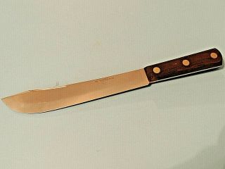 Vintage Cutco Butcher Knife W/ Classic Wood Handle No 32,  Sharp 8 " Blade