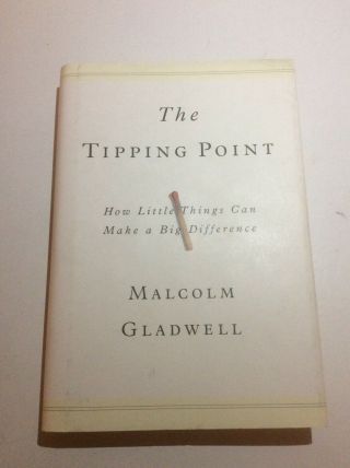 Signed The Tipping Point Malcolm Gladwell 1st Ed 1st Print Hbdj