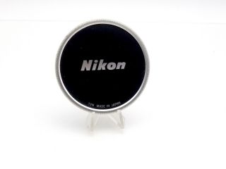 Vintage Nikon F 72mm Front Camera Lens Cap 72n Metal Screw In