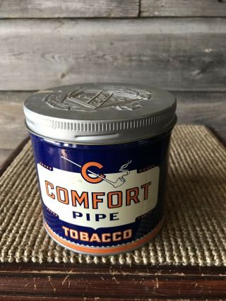 Vintage Comfort Pipe Tobacco Tin 3