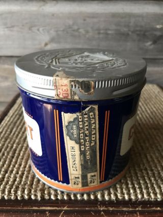 Vintage Comfort Pipe Tobacco Tin 4