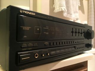 Vintage - Pioneer - Sx - 251r Stereo Receiver,  Built In Eq -