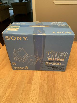 Sony 8mm Video Player Recorder Gv 200