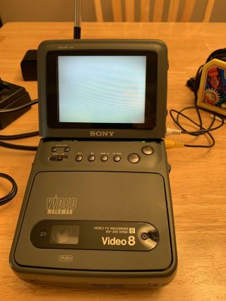 SONY 8mm Video Player Recorder Gv 200 6