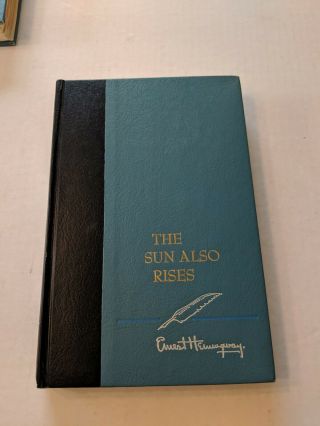 Set Of 3 Vintage Ernest Hemingway Hardcover Books 1954 - 1968 Charles Scribner ' s 5