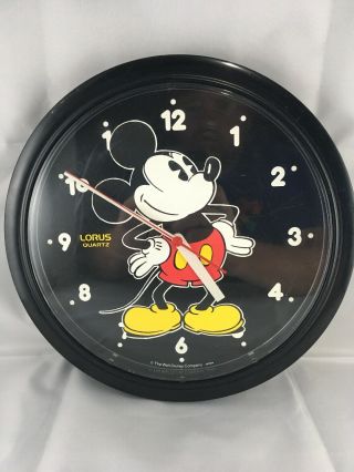 Disney,  Vintage Mickey Mouse Wall Clock.