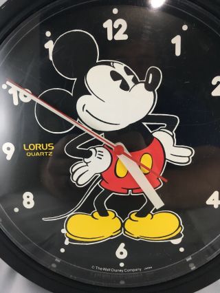 Disney,  Vintage Mickey Mouse wall clock. 2