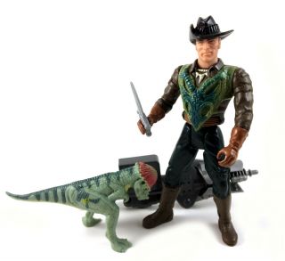 Roland Tembo Vintage Kenner Jurassic Park Lost World Action Figure 100 Complete