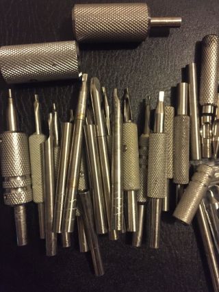 vintage Tattoo Machine Grips,  Tips And Tubes 5