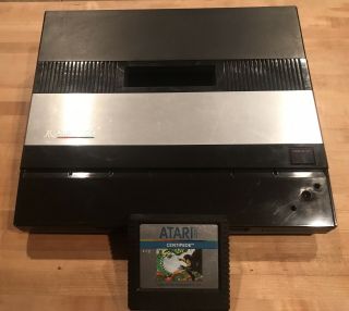 Vintage Atari 5200 4 Port Video Game Console System,  Centipede Game Cart
