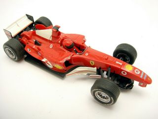 Vintage Hornby Slot Racing Car Grand Prix Ferrari F2004 Shell Oil 1/32