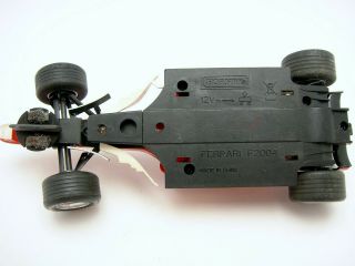 Vintage Hornby Slot Racing Car Grand Prix Ferrari F2004 Shell Oil 1/32 4