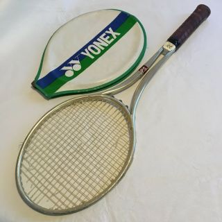 Vintage Tennis Racket - Yonex Yy7500 With Cover 1970 