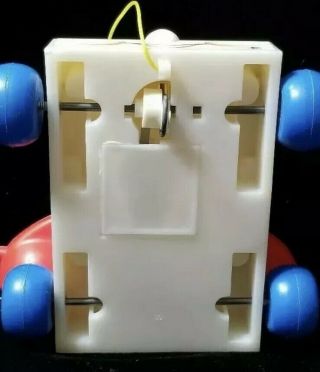 Vintage Fisher Price Chatter Phone Pull Toy Telephone Model 747 1985 80s Toy 4