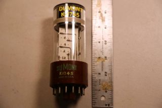 1934 Dumont K - 1745 Dev.  Experimental Electron - Photo - Multiplier Vacuum Tube