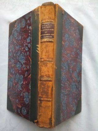 Natural History Transactions Of Northumberland And Durham.  Antique Vol Ii 1867