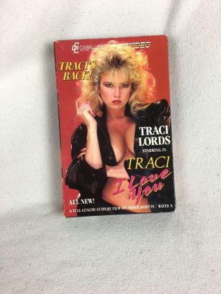 Traci I Love You - 1987 Vhs Traci Lords Vintage Erotic 80 