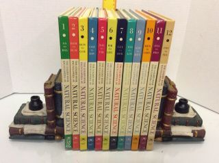 The Golden Book Encyclopedia Of ​natural Science Vintage 1962 Set Of 1 To 12 Nf