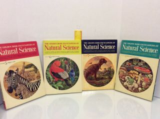 THE GOLDEN BOOK ENCYCLOPEDIA OF ​NATURAL SCIENCE Vintage 1962 SET OF 1 To 12 NF 3