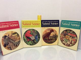 THE GOLDEN BOOK ENCYCLOPEDIA OF ​NATURAL SCIENCE Vintage 1962 SET OF 1 To 12 NF 4