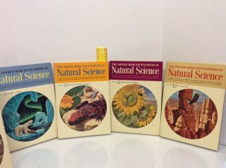 THE GOLDEN BOOK ENCYCLOPEDIA OF ​NATURAL SCIENCE Vintage 1962 SET OF 1 To 12 NF 5