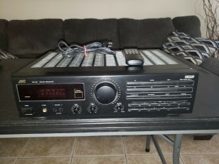 JVC RX - 212BK AM FM Stereo Receiver With Remote 2