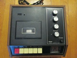 Vintage TEAC Stereo Cassette Deck Model A - 20 Parts/Repair 4