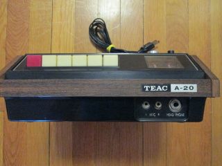 Vintage TEAC Stereo Cassette Deck Model A - 20 Parts/Repair 5