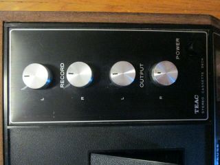 Vintage TEAC Stereo Cassette Deck Model A - 20 Parts/Repair 7