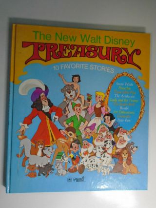 The Walt Disney Treasury,  Big Golden Book,  Snow White,  Peter Pan,  1971