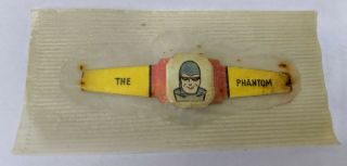Vintage 1949 The Phantom Post Toasties Corn Flakes Tin Comic Ring Cereal Premium