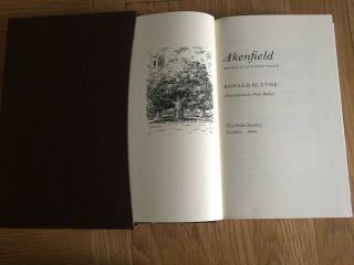 Akenfield Portrait of an English Village by Ronald Blythe - Folio Book 2002 4
