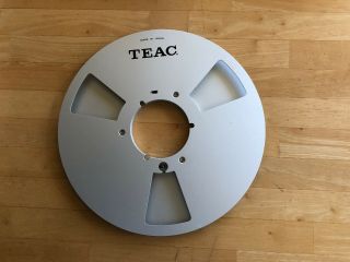 Teac 10 " Metal Take Up Reel 1/4 " Tape 3 " Hub