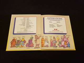 Vintage Teddy Ruxpin - ANYTHING IN THE SOUP - Book and Cassette Tape - Great 3