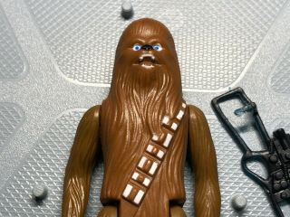 1977 Vtg Star Wars Afa Worthy - Chewbacca - - Uncracked Joints - Complete Hk