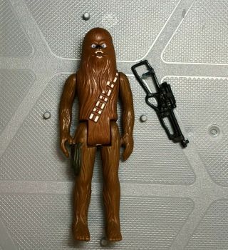1977 VTG Star Wars AFA WORTHY - CHEWBACCA - - UNCRACKED JOINTS - Complete HK 3