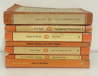 Vintage Penguin Books,  7 Book Bundle,  The Canterbury Tales,  (b)
