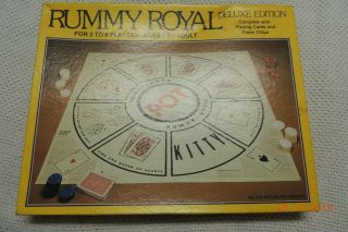 Vintage 1981 Rummy Royal Deluxe Edition Whitman 100 Complete Cond
