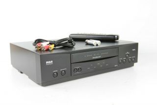 Rca Vr622hf Vcr Stereo Hi Fi Bundle With Remote Batteries Rca Cables Japan Made