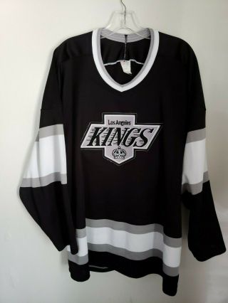 Rare Vintage 90s Ccm Maska Nhl La Los Angeles Kings Hockey Jersey Mens Xl Nwa