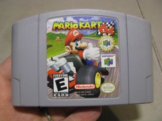 Mario Kart 64 Vintage Nintendo 64 Video Game Cartridge